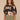 Black Soft Blush Multi Elbow Dolman Sleeve Inset Lace Scoop Neck Keyhole Back Round Hem Blurred Floral Print Petite Woven Top