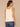 Ecru Forest Moss Multi Sleeveless Wide Crochet Strap Ruched Square Neck Embroidered Front Scallop Edge Hem Die Cut Design Woven Tank Top