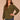 Heather Grape Leaf Long Blouson Sleeve Mandarin Collar Half Placket Embroidered Surplus Hi-Low Hem Mixed Media Petite Knit Top