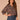 Coffee Bean Blue Multi Three Quarter Cinched Flounce Sleeve Scallop Edge Collar Pleats Button Down Front Round Shirttail Hem Floral Print Woven Top