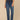 Blue Denim Absolution Belly Band Technology Angled Dart Seam Booty Lift Maternity Straight Leg Jean