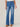 Mid Blue Denim Absolution Skyrise Double Side Seam Trouser Detail Bootcut Petite Jean