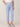 Horizon Blue Absolution Skyrise Straight Leg Cargo Patch Pocket Slit Hem Petite Trouser