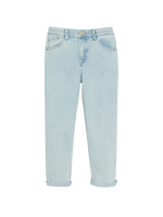 "Ab"solution® Petite Light Blue High Rise Crop Jean