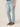 High Rise "Ab"solution Light Blue Vintage Denim Distressed Itty Bitty Boot Plus Size Bootcut Jean