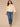 Macadamia Long Drop Shoulder Blouson Die Cut Embroidered Sleeve Notch V-Neck Placket Center Seam Back Yoke Plus Size Knit Sweatshirt