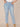 Powder Blue Artisanal Denim Absolution High Rise Embroidered Cascading D Back Pocket Itty Bitty Boot Plus Size Jean