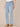 Powder Blue Artisanal Denim Absolution High Rise Embroidered Cascading D Back Pocket Itty Bitty Boot Plus Size Jean