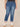 Mid Blue Artisanal Denim Absolution Mid-Rise Side Entry Busted Seam Back Pocket Girlfriend Plus Size Jean