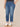 Mid Blue Artisanal Denim Absolution Mid-Rise Side Entry Busted Seam Back Pocket Girlfriend Plus Size Jean