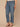 Mid Blue Artisanal Denim Absolution Skyrise Uneven Yoke Seaming Whiskering Fading Clean Finish Step Hem Barely Boot Plus Size Jean