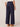 Navy "Ab"leisure High Rise Patch Pocket Utility Wide Leg Plus Size Pant