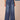 Blue Denim Absolution Skyrise Tulip Hem Wide Leg Plus Size Jean