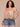 Sweet Peach Lily Pad Extended Cap Sleeve Scoop Neck Knot Front Hem Placement Floral Print Plus Size Knit Top