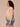 Sweet Peach Lily Pad Extended Cap Sleeve Scoop Neck Knot Front Hem Placement Floral Print Plus Size Knit Top