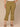 Golden Olive Absolution High Rise Sweetheart Shaped Back Yoke Five Pockets Center Seam Slit Hem Plus Size Kick Flare Pants
