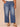 Blue Denim Absolution High Rise Uneven Yoke Dart Seam Knee Dart Forward Side Panels Plus Size Barely Barrel Jean