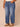 Blue Denim Absolution High Rise Uneven Yoke Dart Seam Knee Dart Forward Side Panels Plus Size Barely Barrel Jean