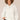 Heather Ecru Long Blouson Ribbed Sleeve Double Pocket Funnel Neck Ties Mixed Media Banded Hem Plus Size Knit Top
