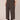 Brown Ableisure Skyrise Pull On Waist Side Panel Dart Seams Knit Plus Size Wide Leg Pant