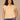 Peach Puree Extended Short Sleeve Rounded Ruffle Collar Neck Button Down Front Straight Back Yoke Textured Dot Hi-Low Shirttail Hem Plus Size Woven Top