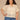 Natural Short Sleeve Collared Neck Button Down Front All-Over Crochet Detail Scallop Edges Shirttail Hem Plus Size Woven Top