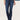 Indigo Denim Absolution High Rise Embroidered Cascading D Back Pocket Itty Bitty Bootcut Plus Size Jean