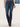 Indigo Denim Absolution High Rise Embroidered Cascading D Back Pocket Itty Bitty Bootcut Plus Size Jean