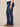 Indigo Denim Absolution High Rise Embroidered Cascading D Back Pocket Itty Bitty Bootcut Plus Size Jean