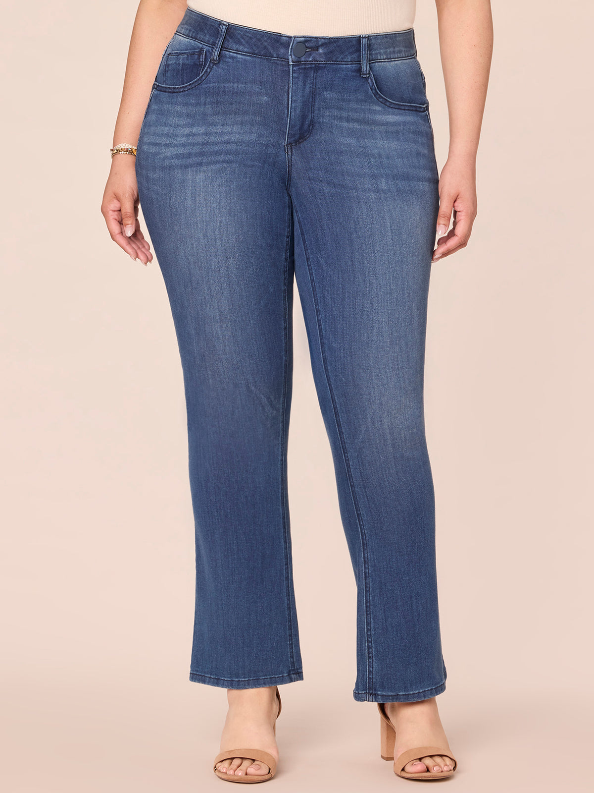 "Ab"solution® Itty Bitty Bootcut Plus Jeans
