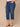 Blue Denim Absolution High Rise Round Up Yoke Cropped Cuff Hem Plus Size Boyfriend Jeans