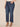 Indigo Artisanal Denim Absolution Skyrise Splicing Distress Whiskering Cropped Clean Finish Step Hem Uneven Yoke Barely Boot Plus Size Jeans