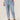 "Ab"solution Plus Size High Rise Light Blue Vintage Denim Distressed Skinny Jeans