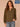 Heather Jungle Moss Long Raglan Blouson Sleeve Metallic Split Half V-Placket Mandarin Collar Hi-Low Surplus Shirttail Hem Mixed Media Plus Size Knit Top