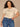 Soft Linen Multi Short Sleeve Scallop Scoop Neck Palm Tree Embroidery Shirttail Hem Plus Size Knit Boyfriend Tee