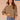 Laurel Oak Blue Shadow Seamless Three Quarter Dolman Sleeve Scoop Neck Abstract Leaf Embroidery Shirttail Hem Plus Size Knit Top