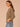 Laurel Oak Blue Shadow Seamless Three Quarter Dolman Sleeve Scoop Neck Abstract Leaf Embroidery Shirttail Hem Plus Size Knit Top
