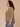 Laurel Oak Blue Shadow Seamless Three Quarter Dolman Sleeve Scoop Neck Abstract Leaf Embroidery Shirttail Hem Plus Size Knit Top