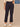 Ultra Navy "Ab"solution High Rise Tapered Utility Snap Hem Plus Size Pant