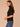 Black Elbow Cuff Sleeve Turtle Neck Cable Stitch Mix Plus Size Sweater