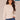 Heather Light Oatmeal Long Sleeve Pointelle Scallop Edge Round Neck Plus Size Sweater