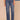 Blue Denim Absolution Mid-Rise Broken Yoke Embroidered Waistband Straight Leg Plus Size Jean