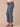 Mid Blue Artisanal Denim Absolution High Rise Embroidered Cascading D Pocket Clean Finish Fray Hem Plus Size Slim Straight Jean