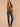 Jungle Moss Long Blouson Sleeve Boat Neck Abstract Print Bubble Hem Plus Size Knit Top