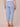 Horizon Blue Absolution Skyrise Straight Leg Cargo Patch Pocket Slit Hem Plus Size Trouser