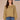 Ginger Cider Ivory Long Dolman Blouson Drop Shoulder Sleeve Overlap High V-Neck Contrast Blanket Stitch Embroidery Detail Plus Size Sweater