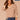 Birch Burn Henna Three Quarter Blouson Sleeve Surplus V-Neck Cased Hem Jacquard Band Striped Plus Size Knit Top