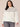 Winter White Camel Multi Long Sleeve Beaded Fair Isle Yoke High Round Neck Plus Size Sweater