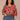 Flamingo Pink Multi Three Quarter Ruched Kimono Sleeve V-Neck Back Center Seam Shirttail Hem Floral Print Plus Size Woven Top