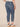 Blue Denim Absolution Mid-Rise Distress Detail Ankle Skimmer Plus Size Jean